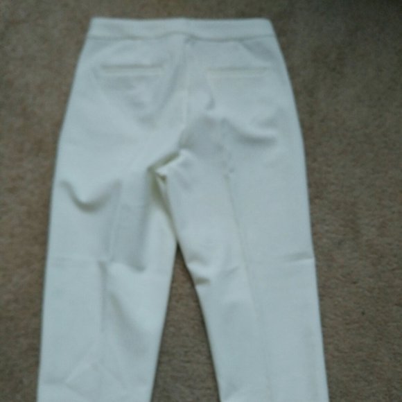 J.Crew Kate Straight-Leg Pant in Four-Season Stretch, Size 6, Color Ivory - Picture 3 of 7